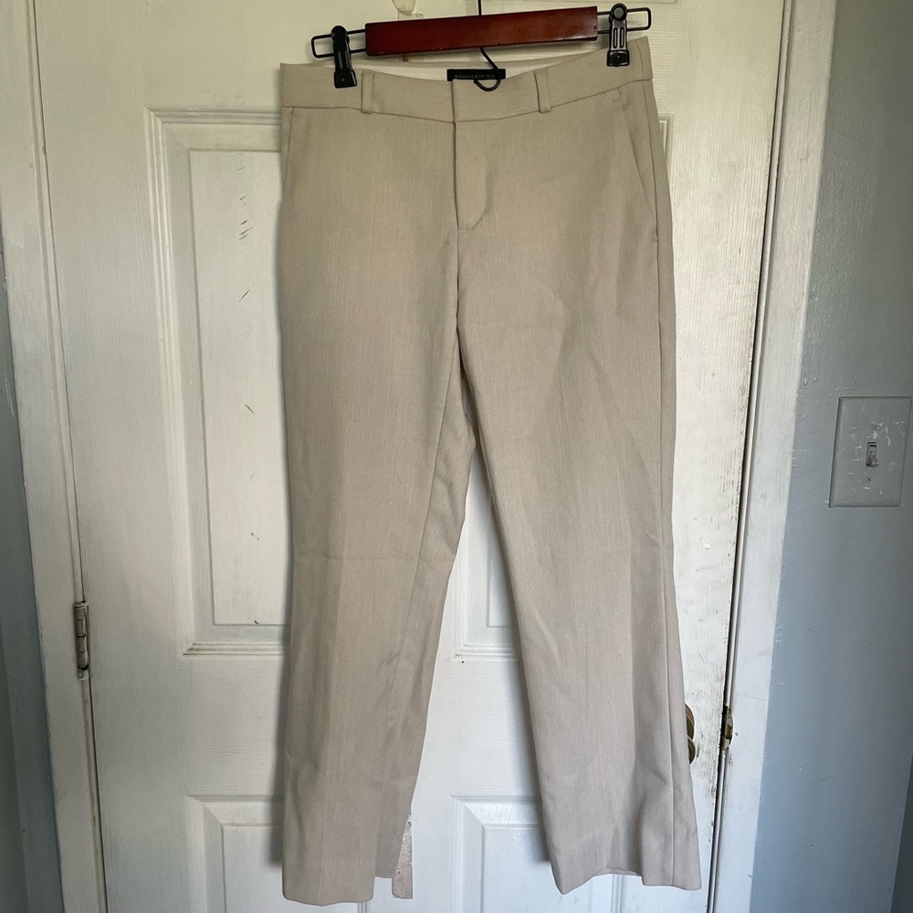 Banana Republic Tan Logan Pants